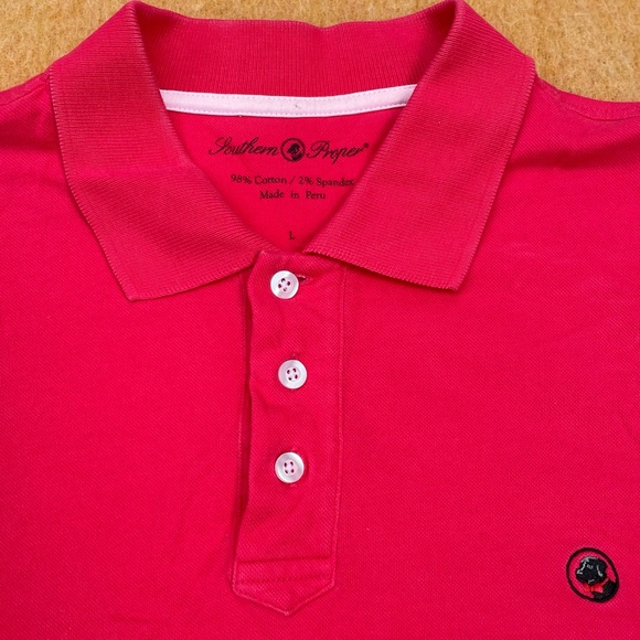 Southern Proper Polo Shirt, Men’s, Size L - Picture 2 of 8
